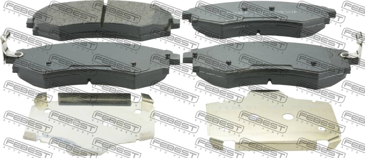 Тормозные колодки Febest. Артикул 1401-REXIF