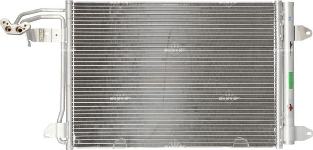 Радиатор кондиционера (конденсатор) NRF EASY FIT для Skoda Superb II 2008-2015. Артикул 35520