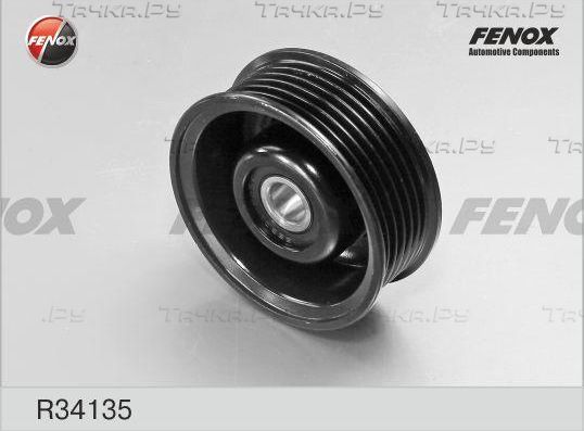 Направляющий (ведущий) ролик приводного поликлинового ремня Fenox для Lexus LS II 1994-2000. Артикул R34135