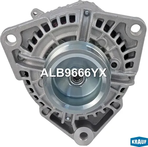 Генератор cо шкивом 9 ручьев Krauf. Артикул ALB9666YX