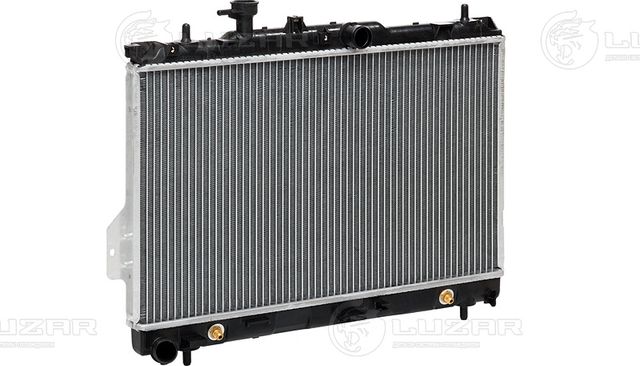 Радиатор охлаждения двигателя Luzar для Hyundai Matrix I 2001-2010. Артикул LRc HUMx01200