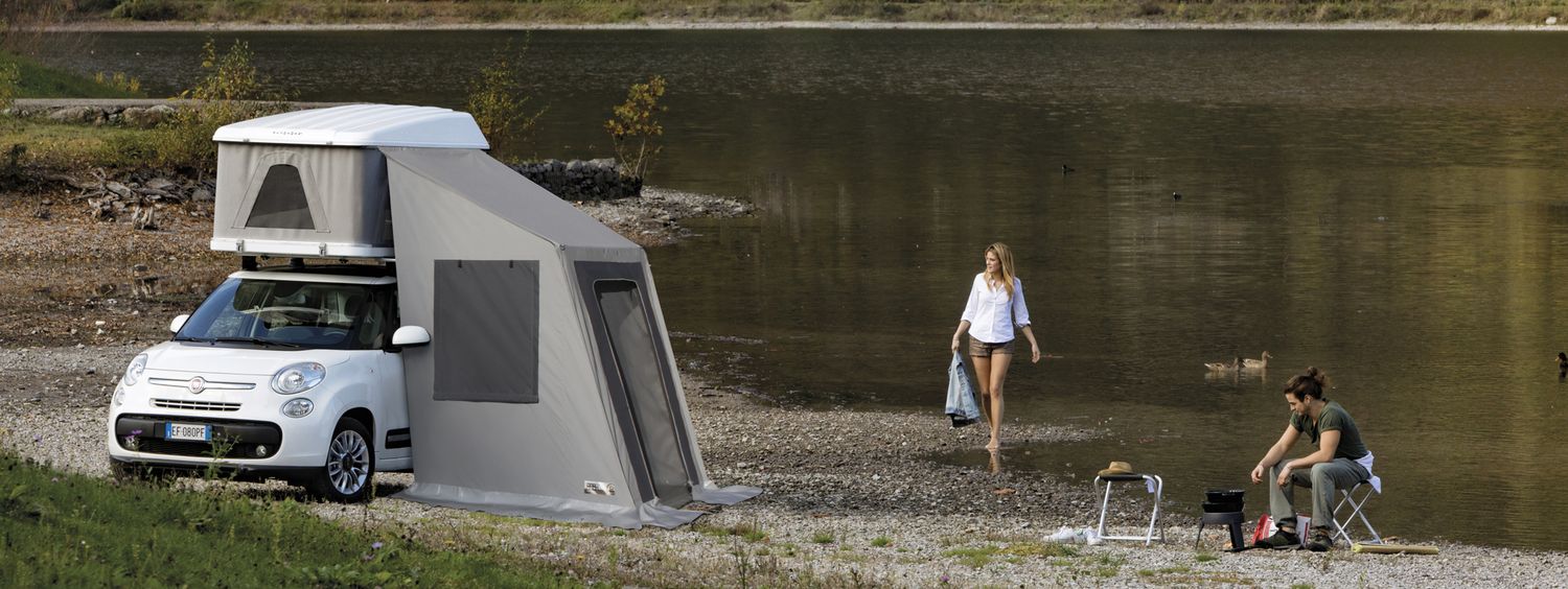 Тамбур к палатке Autohome MAGGIOLINA AIRLANDER/AIRTOP, высота до 200 см. Артикул M/13A-2