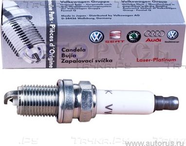 Свеча зажигания VAG для Audi S3 II (8P) 2006-2013. Артикул 06H905601A