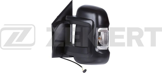 Зеркало боковое (в сборе) Zekkert левое для Citroen Jumper II 2006-2026. Артикул SP-4030