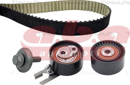 Ремень ГРМ с роликами (комплект) ABA для Ford Focus II 2004-2012. Артикул YK400137