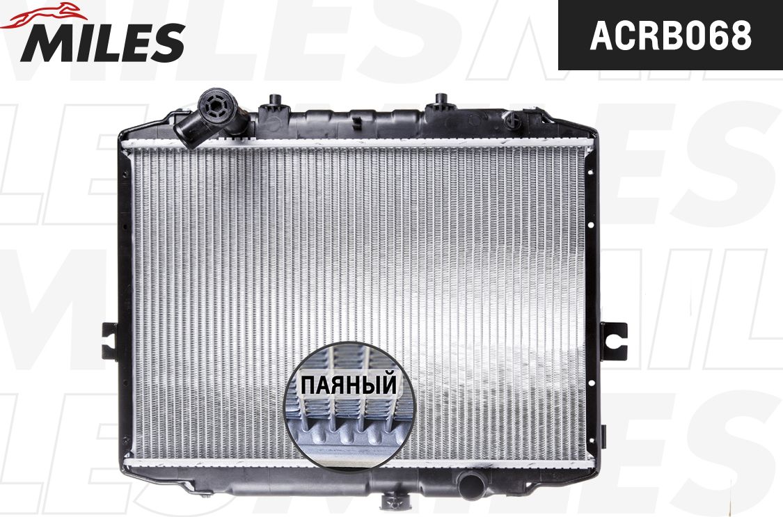 Радиатор охлаждения двигателя Miles (алюминий). Артикул ACRB068