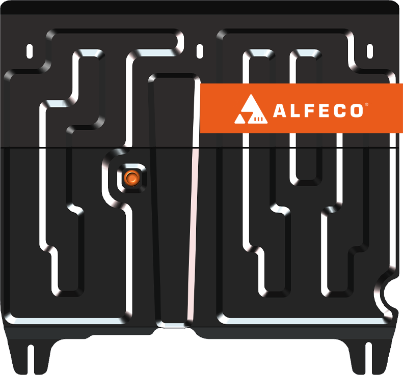 Защита Alfeco для картера и КПП Lifan Smily 2011-2014. Артикул ALF.35.04 st