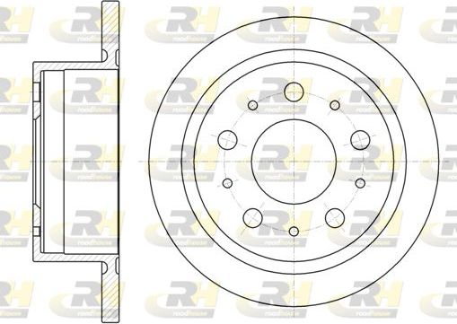 Тормозной диск RoadHouse. Артикул 61057.00