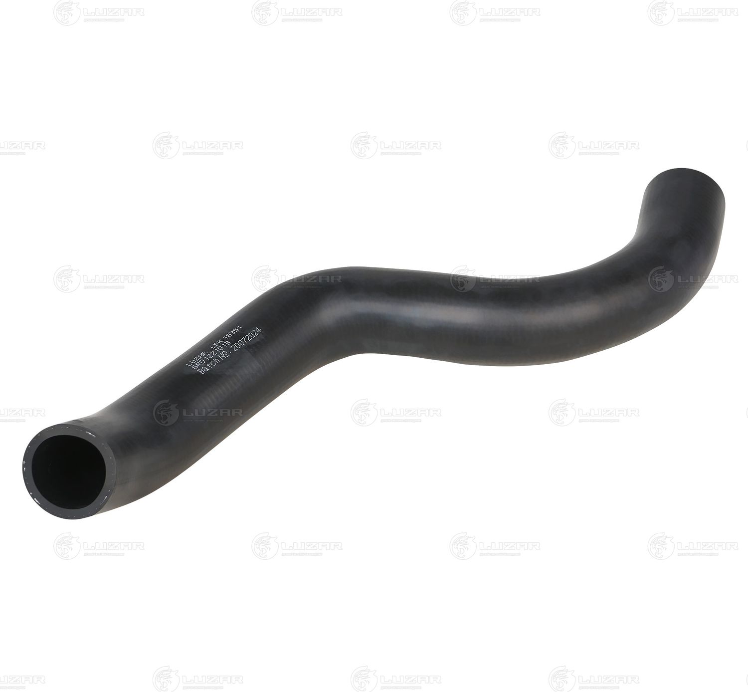 Патрубок радиатора (системы охлаждения) Luzar (EPDM (Этилен-пропиленовый каучук)). Артикул LPK 18351