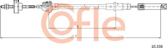 Трос сцепления Cofle. Артикул 92.10.338