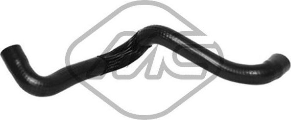 Патрубок радиатора (системы охлаждения) Metalcaucho. Артикул 07713