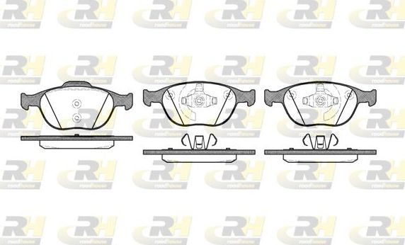 Тормозные колодки RoadHouse. Артикул 2984.00