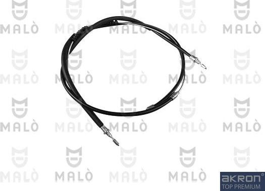 Трос ручника (тросик ручного тормоза) Malò. Артикул 26353