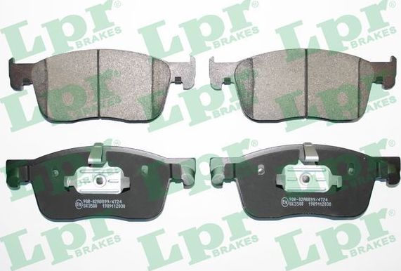 Тормозные колодки LPR. Артикул 05P2030