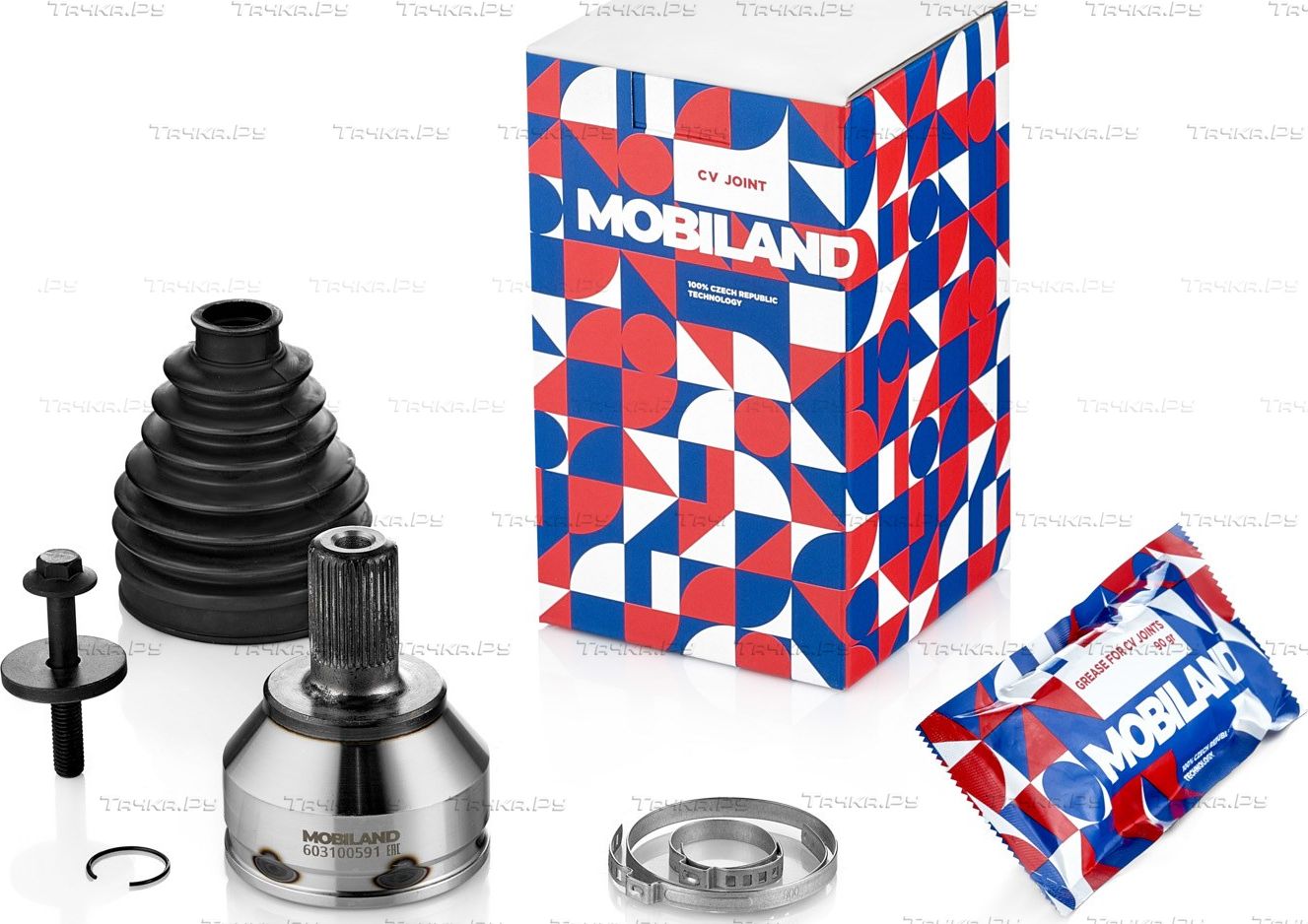 Шрус наружный (граната) Mobiland передний для Ford Focus II 2004-2012. Артикул 603100591