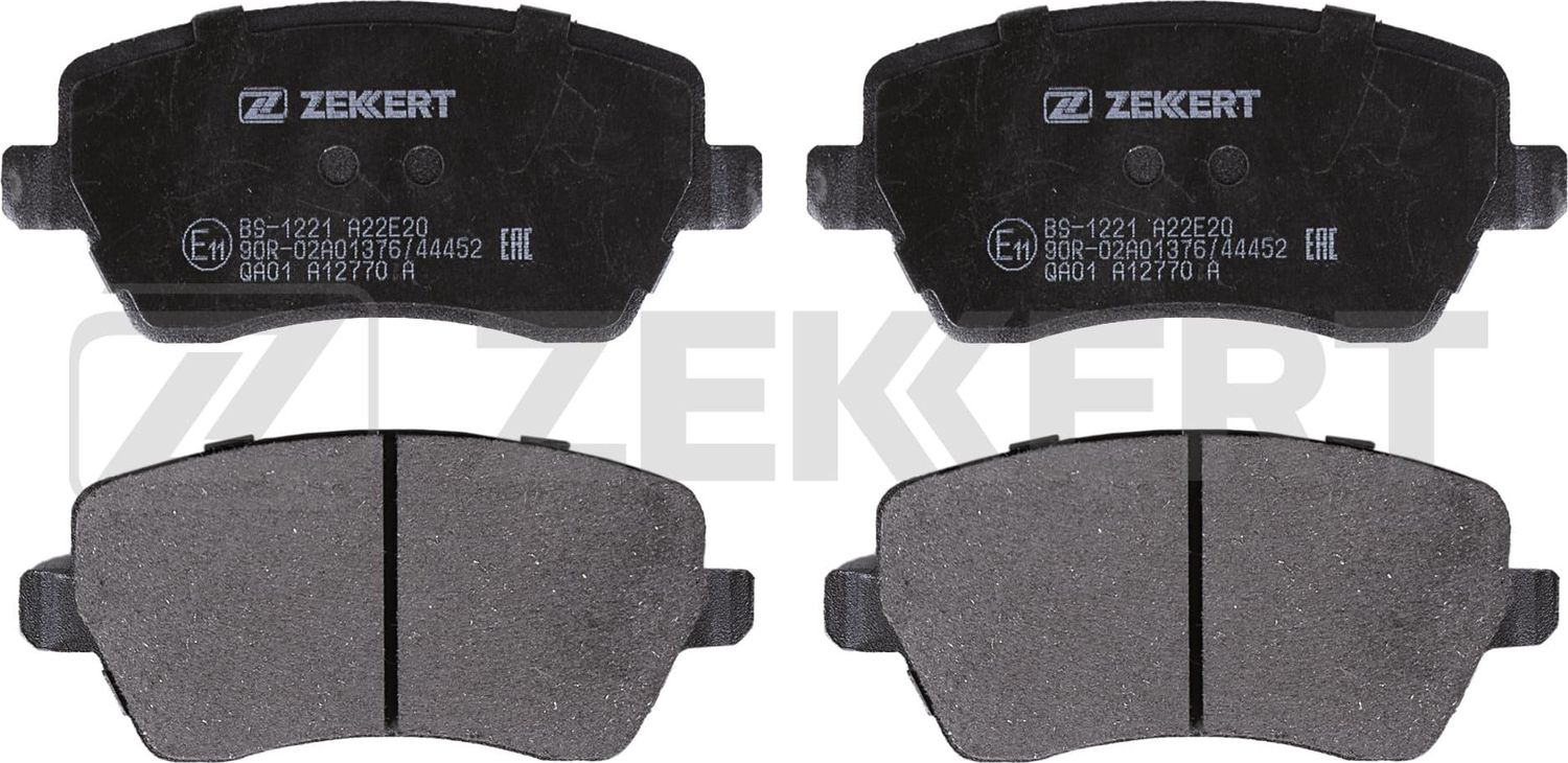 Тормозные колодки Zekkert передние для Renault Logan II 2007-2026. Артикул BS-1221