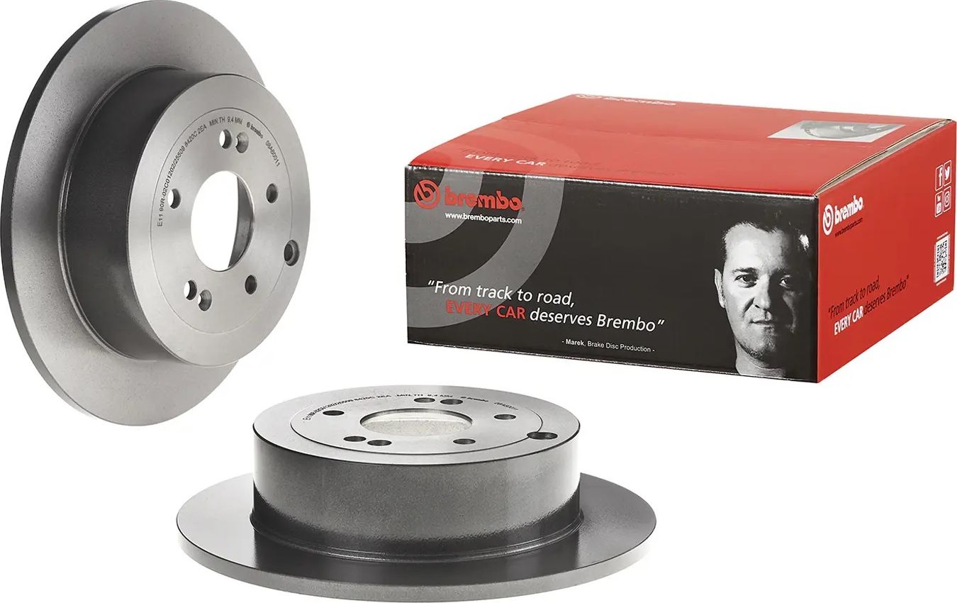 Тормозной диск Brembo PRIME LINE - UV Coated. Артикул 08.A600.11