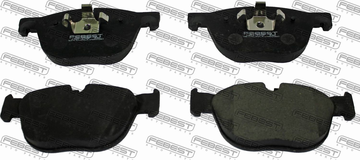 Тормозные колодки Febest. Артикул 1901-E70F