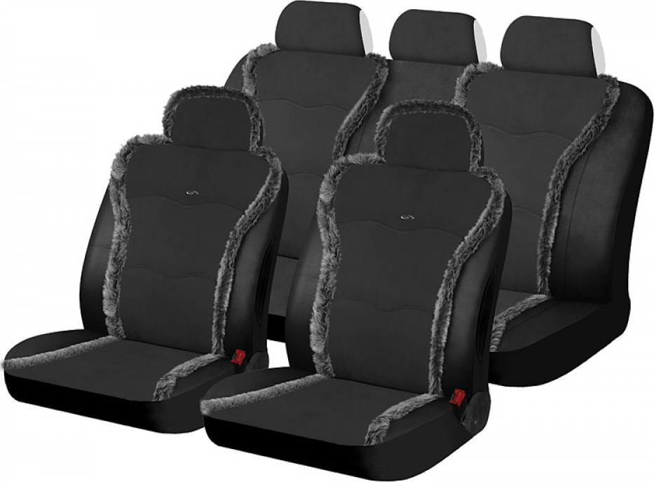 Чехлы универсальные Hadar Rosen Sensation облегченные на сидения авто, цвет Черный. Артикул 10457