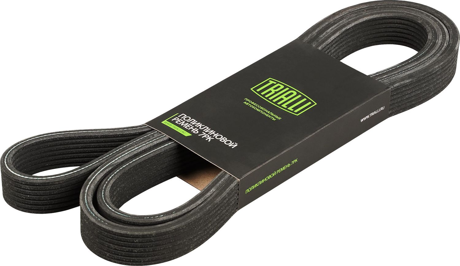 Приводной ремень поликлиновой Trialli (EPDM (Этилен-пропиленовый каучук)). Артикул 7DPK2074