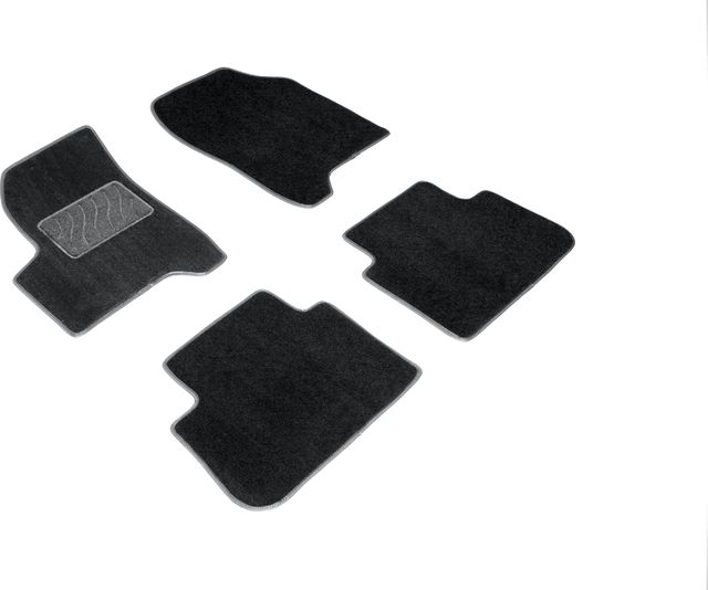 Коврики текстильные Seintex на нескользящей основе для салона Citroen C3 Picasso 2009-2024. Артикул 83139