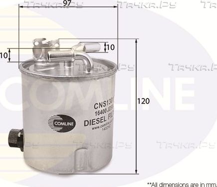 Топливный фильтр Comline для Renault Koleos I 2008-2016. Артикул CNS13017