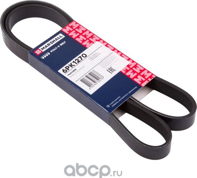 Ремень поликлиновой Ford C Max 15 Ford Focus III 10 Ford Mondeo V 15 M6310558 (Marshall). Артикул M6310558