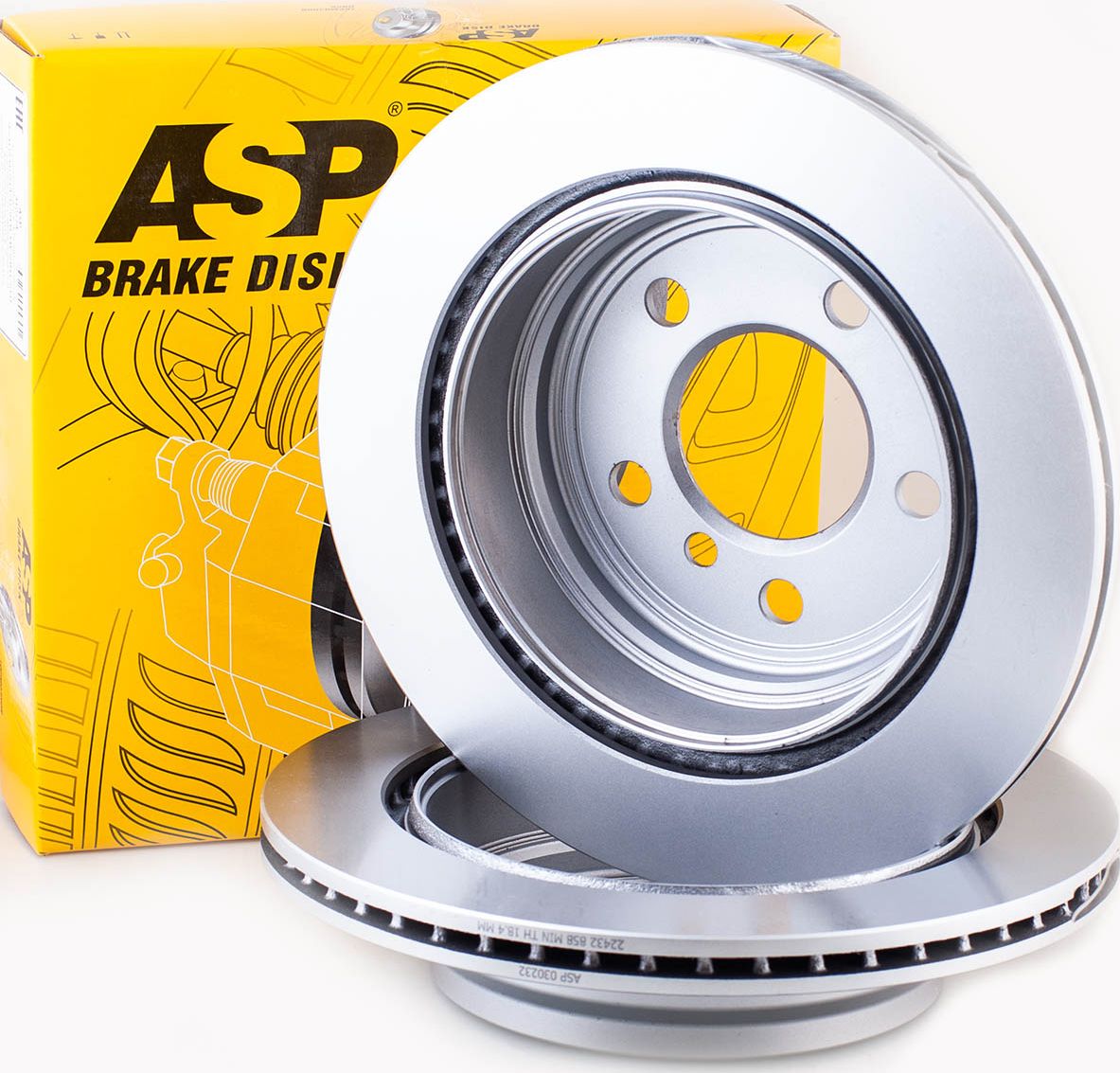 Диск тормозной BMW F30/F31 14 -> задний вентилируемый D=300 (ASP). Артикул 030232