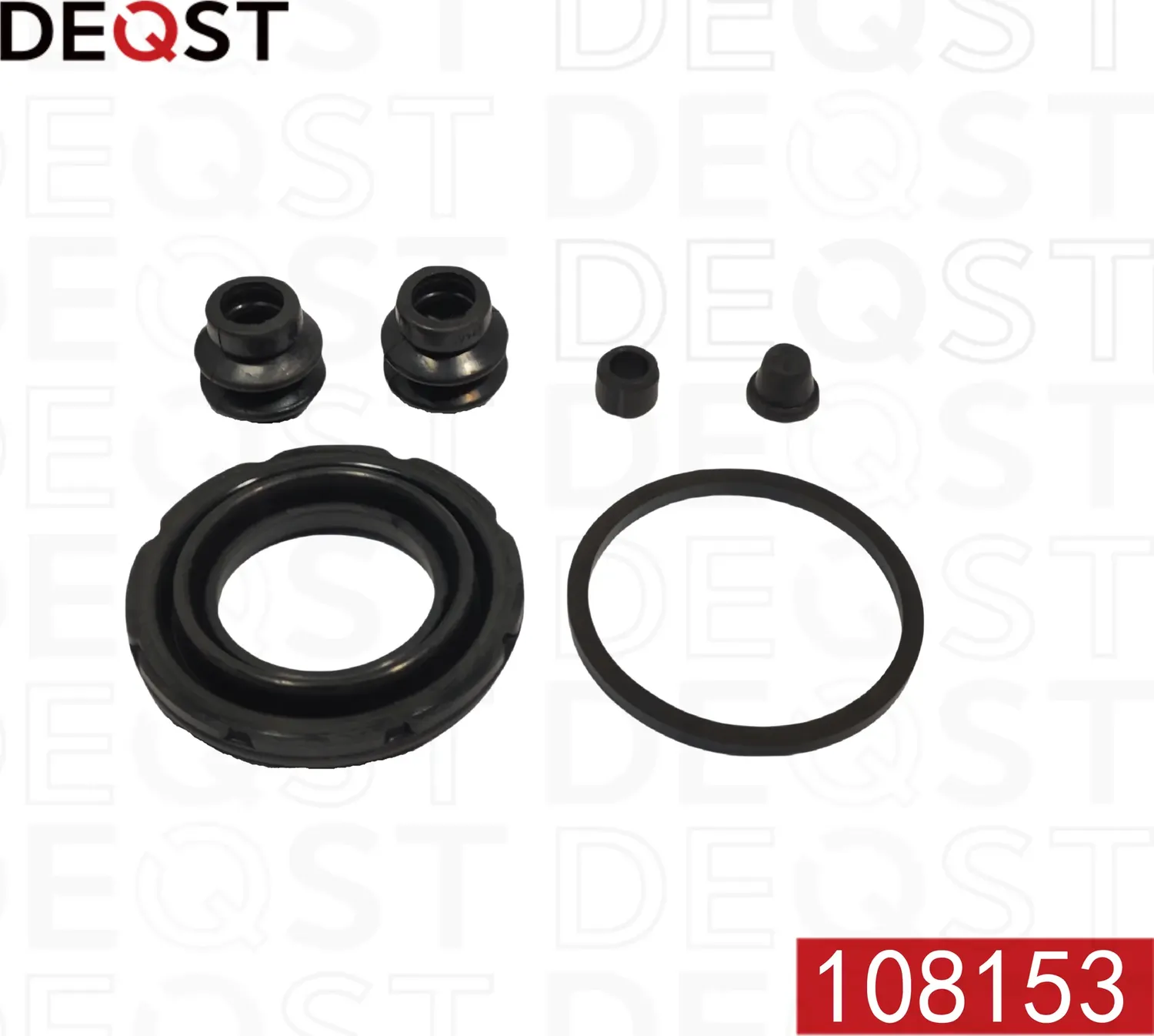 Ремкомплект тормозного суппорта заднего (для поршня O 42 mm  суппорт Akebono). LEXUS RX300-400h  TOY (Deqst). Артикул 108153