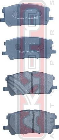 Тормозные колодки Akyoto Packing AKYOTO. Артикул AKD-1497