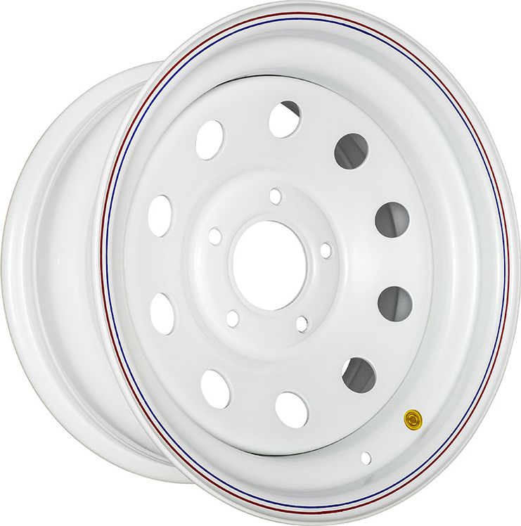 Колёсный диск OFF-ROAD Wheels усиленный стальной белый 5x130 8xR16 ET-0 для Mercedes-Benz G-class. Артикул 1680-53084WH-0