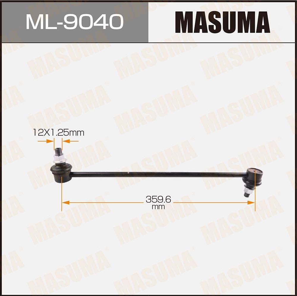 Стойка (тяга) стабилизатора Masuma. Артикул ML-9040