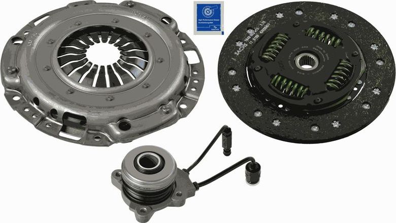 Сцепление (комплект) SACHS Kit plus CSC. Артикул 3000 990 050