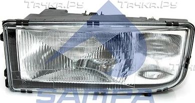 Фара передняя основная Sampa левая для Mercedes-Benz Actros MP1 1996-2003. Артикул 201.072
