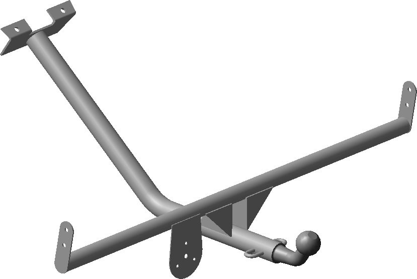 Фаркоп AvtoS для ВАЗ 2106 1976-2006. Артикул VAZ-56