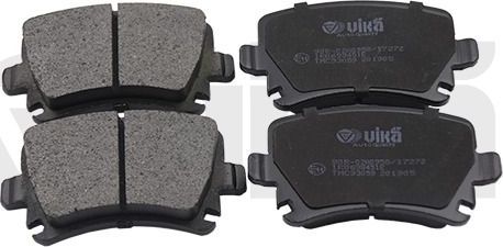 Тормозные колодки Vika задние для Audi A3 II (8P) 2003-2013. Артикул 66981102301