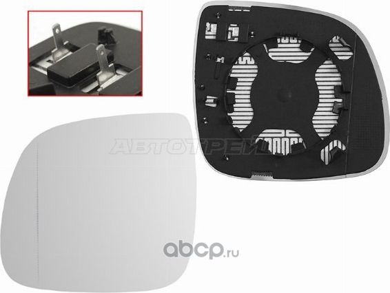 ПОЛОТНО ЗЕРКАЛА VW TOUAREG 07-10 LH (SAT). Артикул STVW61940GA2