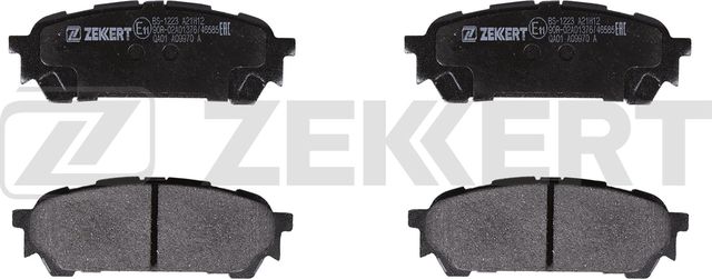 Тормозные колодки Zekkert. Артикул BS-1223