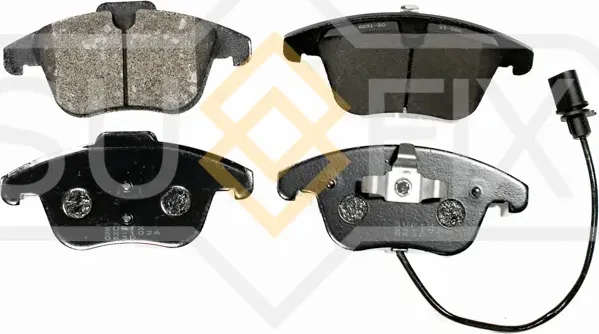 Колодки тормозные дисковые передние правые/левые AUDI A4 Allroad B8 (8KH) 2009-2 (Sufix). Артикул SX1026