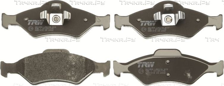 Тормозные колодки TRW COTEC. Артикул GDB1418
