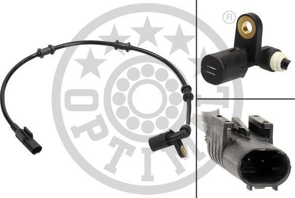 Датчик ABS Optimal задний правый для Mercedes-Benz M-Класс I (W163) 1998-2005. Артикул 06-S698