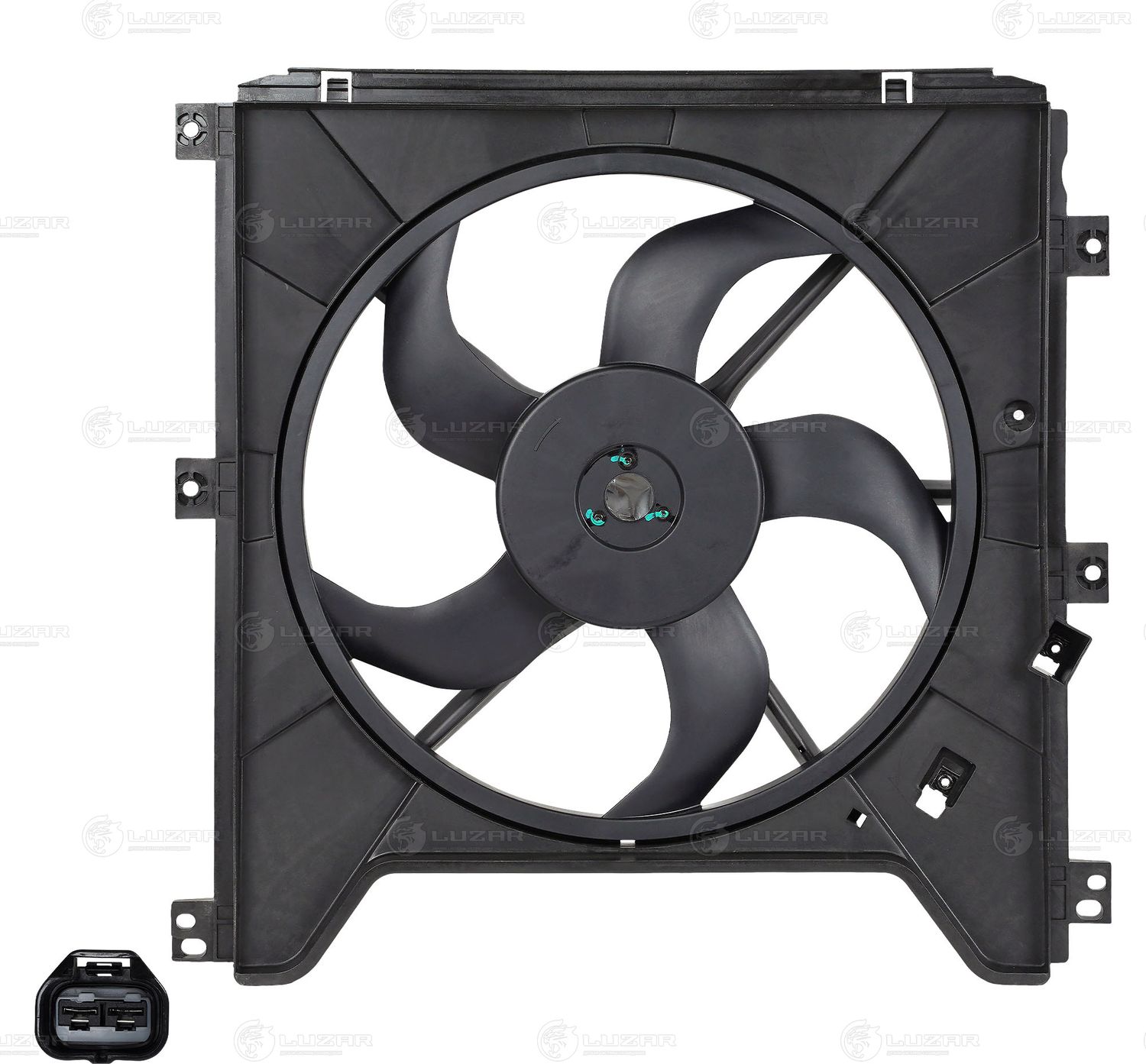 Вентилятор радиатора двигателя Luzar. Артикул LFK 1750