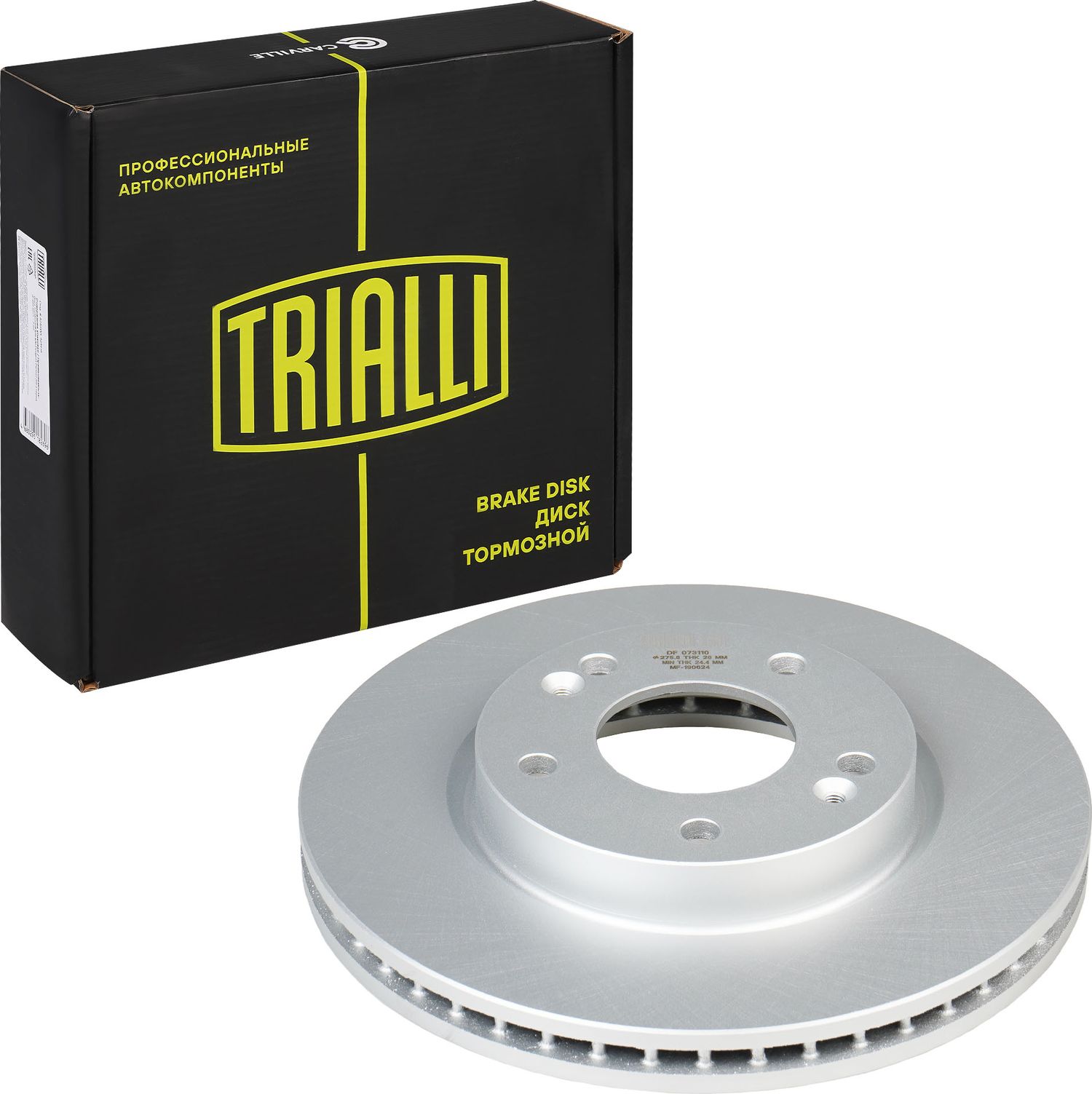 Тормозной диск Trialli. Артикул DF 073110