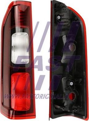 Фонарь задний Fast левый для Renault Trafic III 2014-2026. Артикул FT86444