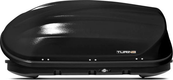 Автомобильный бокс PT Group Turino Compact аэродинамический белый (360 л, 141х83х45 см), двустороннее открывание. Артикул UNI-XX-441402.44