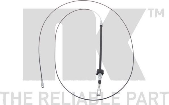 Трос ручника (тросик ручного тормоза) NK. Артикул 903350