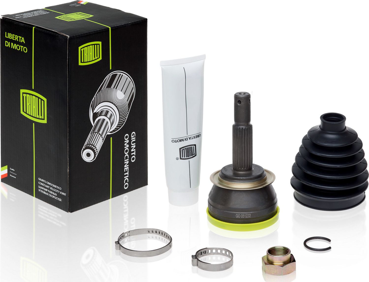 Шрус наружный (граната) Trialli. Артикул GO 051222