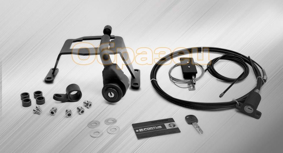 Комплект: замок Fortus на КПП (MTL), замок капота (HL) для Toyota Camry АКПП 50, 55 (V50, V55, XV50, XV55) 2011-2017. Артикул 182156