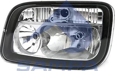 Фара передняя основная Sampa левая для Mercedes-Benz Actros MP2 2002-2008. Артикул 201.107