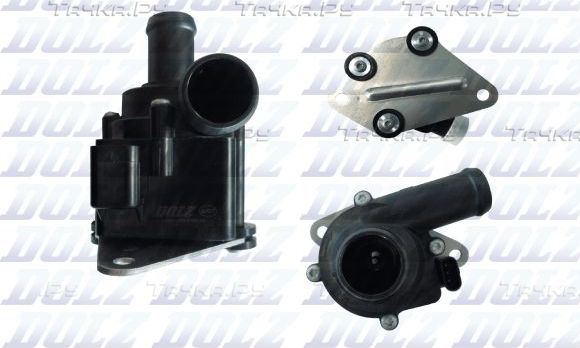 Дополнительный водяной насос Dolz для Volvo V70 III 2013-2016. Артикул EV561A